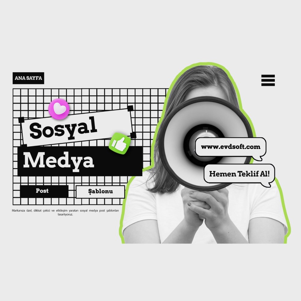 Sosyal Medya Post Şablonları