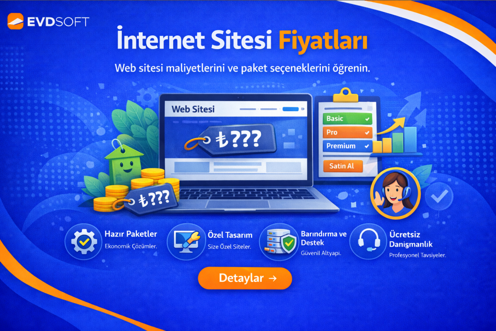 İnternet sitesi fiyatları 2026 ve site yaptırma fiyatları