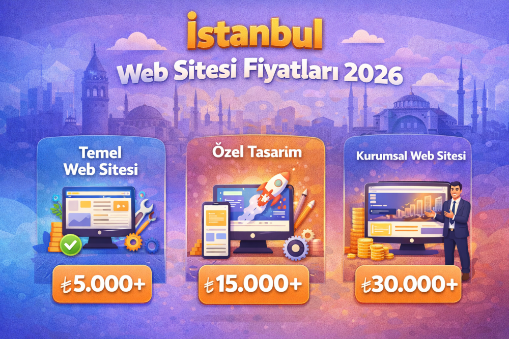 İstanbul Web Sitesi Tasarım Fiyatları 2026