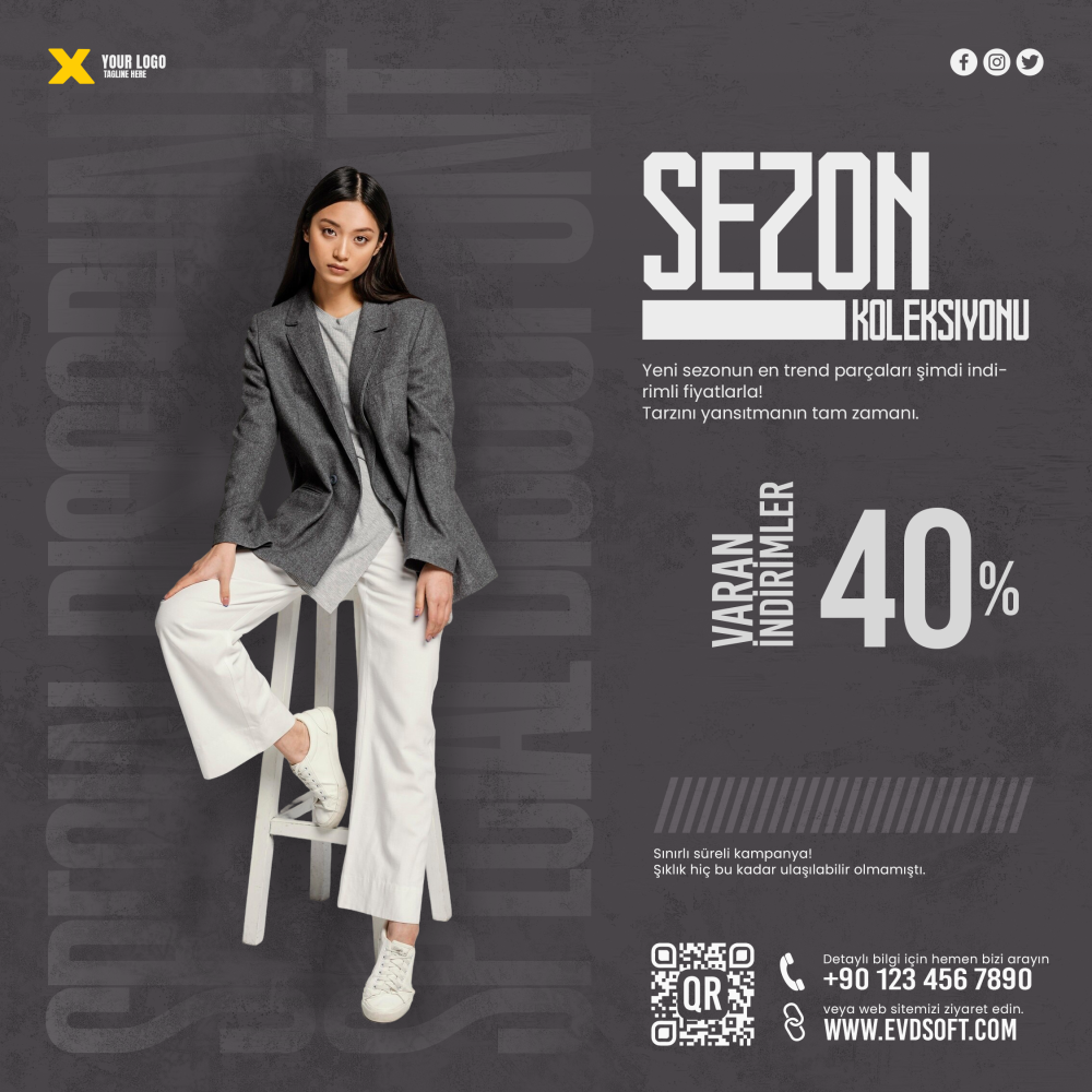 İndirim Kampanyası Şablonu