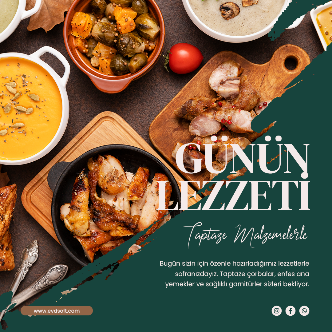 Günün Menüsü Şablonu