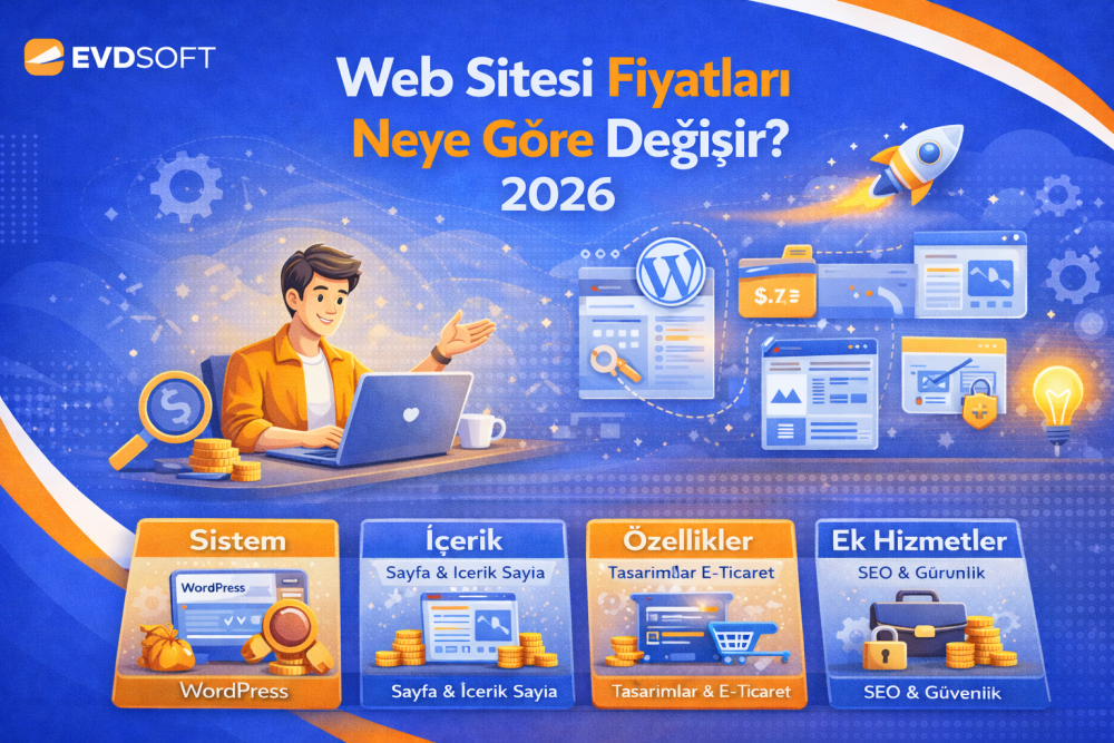 Web Sitesi Fiyatları Neye Göre Değişir 2026