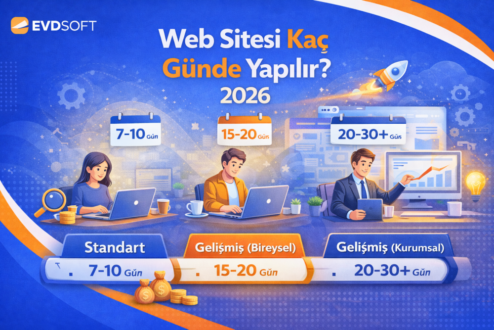 Web Sitesi Kaç Günde Yapılır 2026