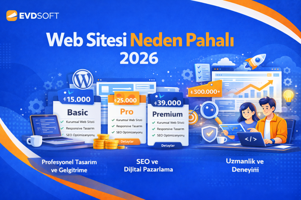 Web Sitesi Neden Pahalı 2026
