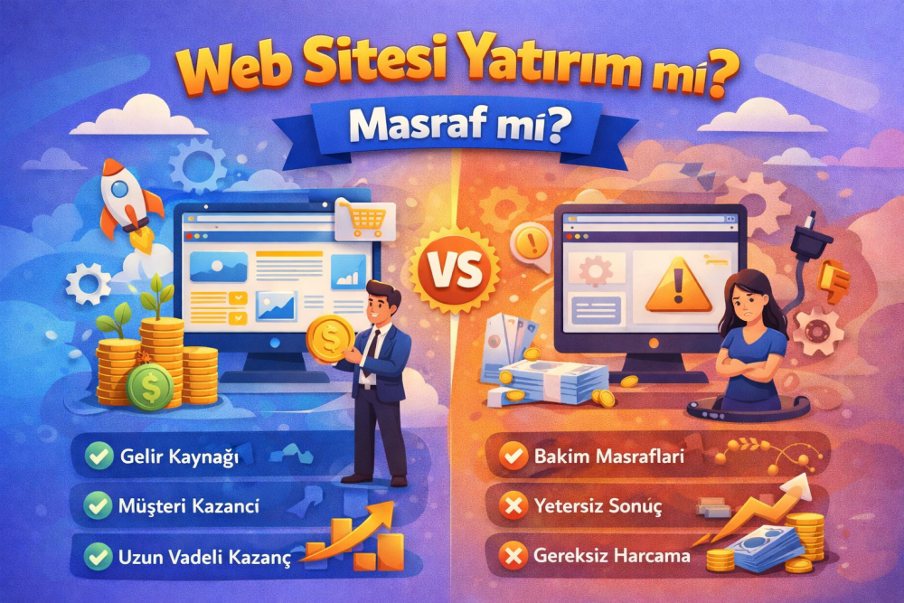 Web Sitesi Yatırım mı Masraf mı 2026